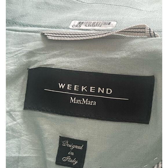Weekend‎ MaxMara Linen Blazer - Picture 7 of 8